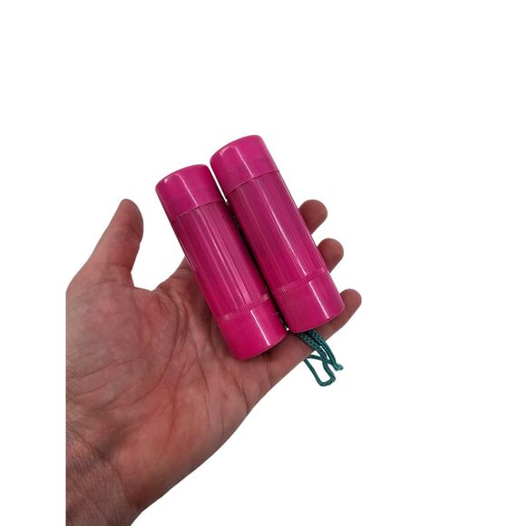 Vintage 1990s Fun Gear Kids Plastic Binoculars 4x25 Pink - Picture 5 of 5